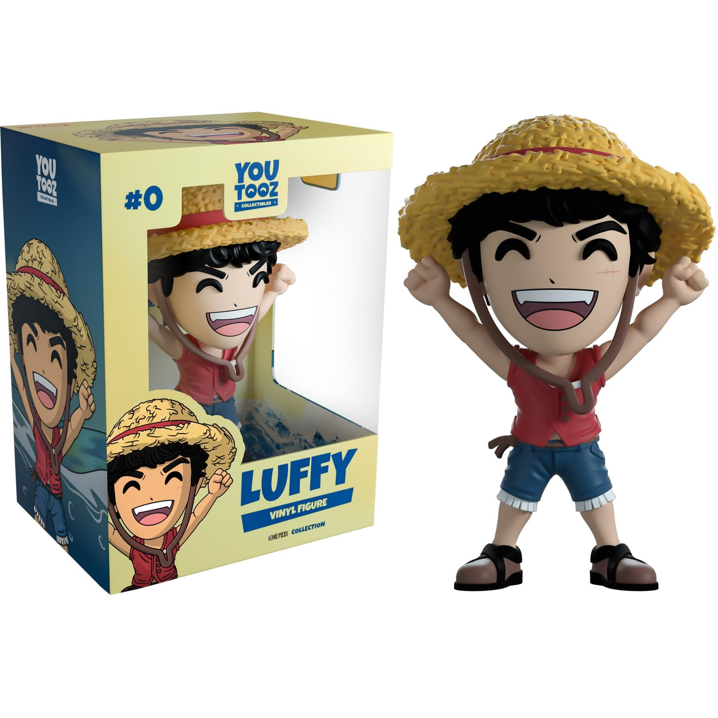 You Tooz One piece - Monkey D. Luffy / Rubber Vinyl Figure 11 cm