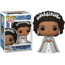 Funko Pop ! Television Bridgerton A Story (1847) Queen Charlotte Figure 9cm