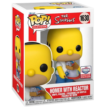 Funko Pop! Television The Simpsons (1630) Homer with Reactor - Vinyl Figure 9cm