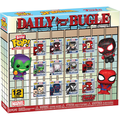 Funko Bitty Pop! Marvel Spider-Man Collector Pack Special Edition - 12 Mini Figure