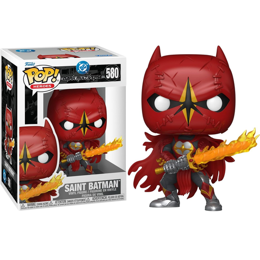 Funko Pop! Heroes DC Dark Multivers (580) Saint Batman - Vinyl Figure 9cm