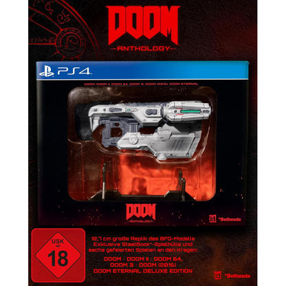 Doom Anthology Collector's Edition PS4 / PS5 Collezione 6 Giochi Multilingua Nuovo Sigillato