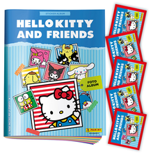 Panini Stickers Hello Kitty Starter Set 5 Buste - 25 Figurine (Foto Album)
