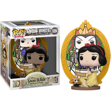 Funko Pop! Deluxe: Disney Snow White And The Seven Dwarfs (1694) Snow White (Glass) Vinyl Figure 15cm