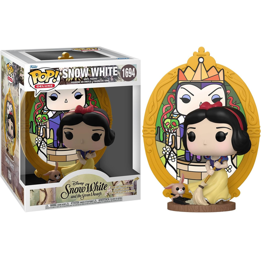 Funko Pop! Deluxe: Disney Snow White And The Seven Dwarfs (1694) Snow White (Glass) Vinyl Figure 15cm