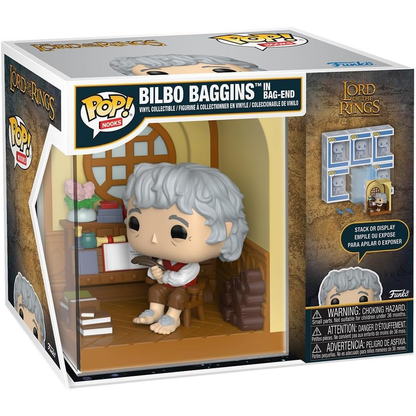 Funko Pop! Nooks The Lord Of The Rings: Bilbo Baggins In Bag-End - Vinyl Figure 9cm
