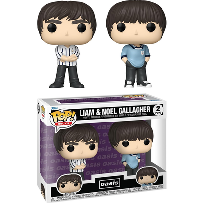 Funko Pop! Rocks Oasis (2pack) Liam & Noel Gallagher - Vinyl Figure 9cm