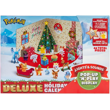 Pokémon Calendario Dell'Avvento Deluxe 2025 Con Luci e Suoni - 46 Gadget Inclusi