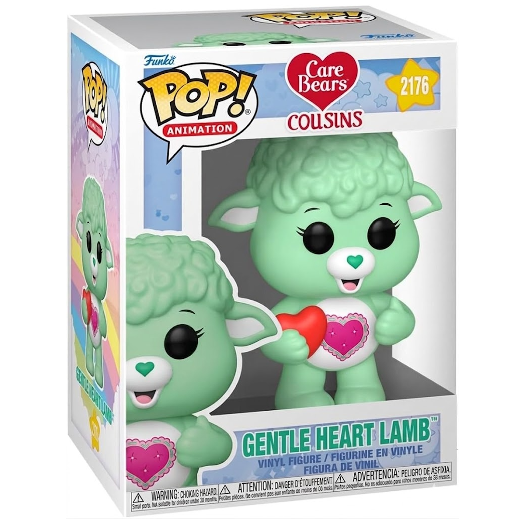 Funko Pop! Animation: Care Bears (2176) Gentle Heart Lamb - Vinyl Figure 9cm