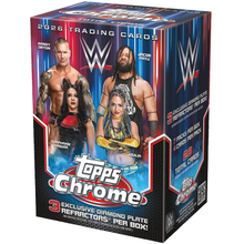 Topps Chrome WWE 2026 Value Box Carte Wrestling Card Ufficiali WWE