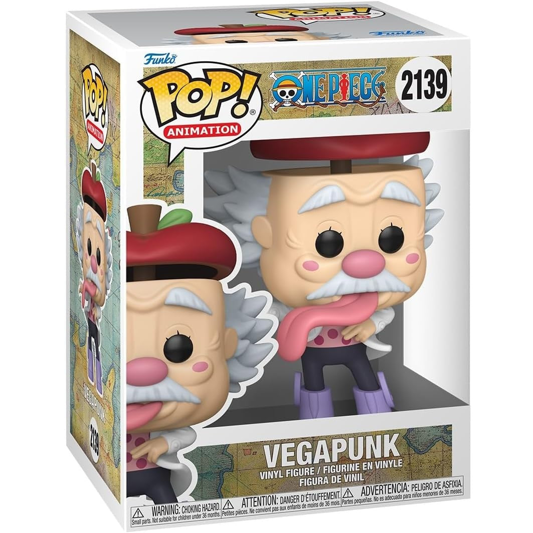 Funko Pop! Animation One Piece (2139) Dr. Vegapunk - Vinyl Figure 9cm