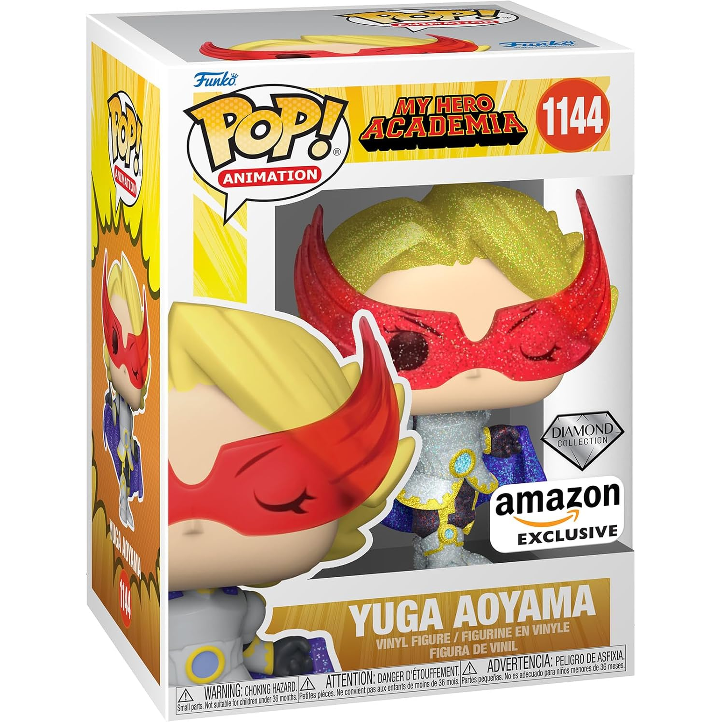 Funko Pop! Animation My Hero Academia (1144) Yuga Aoyama Diamond Collection - Vinyl Figure 9cm