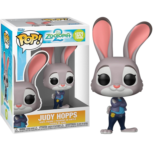 Funko Pop! Disney Zootopia 2 (1652) Judy Hopps Figure Coniglietta 9cm
