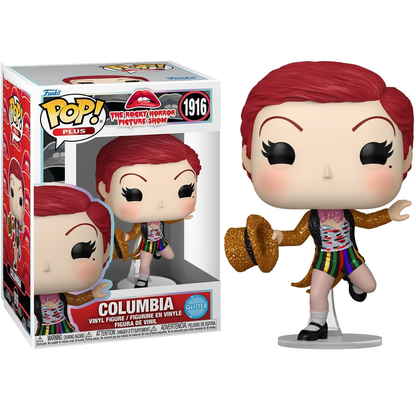 Funko Pop! Plus The Rocky Horror Picture Show (1916) Columbia With Glitter- Vinyl Figure 9cm