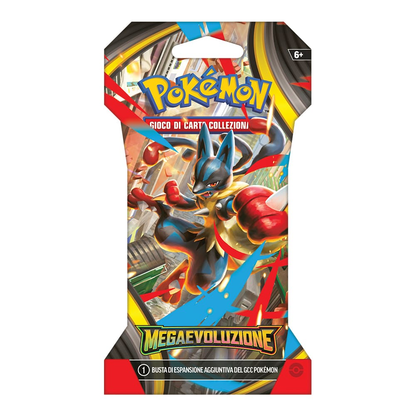 Pokémon GCC: Megaevoluzione - 1 Busta Di Espansione Aggiuntiva Edizione Italiana