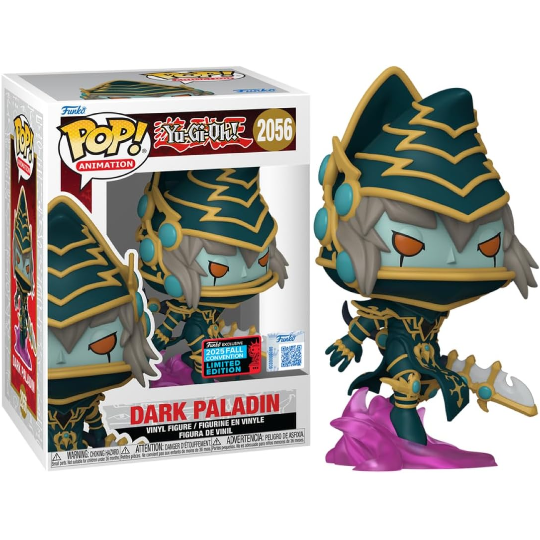 Funko Pop! Animation: Yu-Gi-Oh! (2056) Dark Paladin - Limited Edition Vinyl Figure 9cm