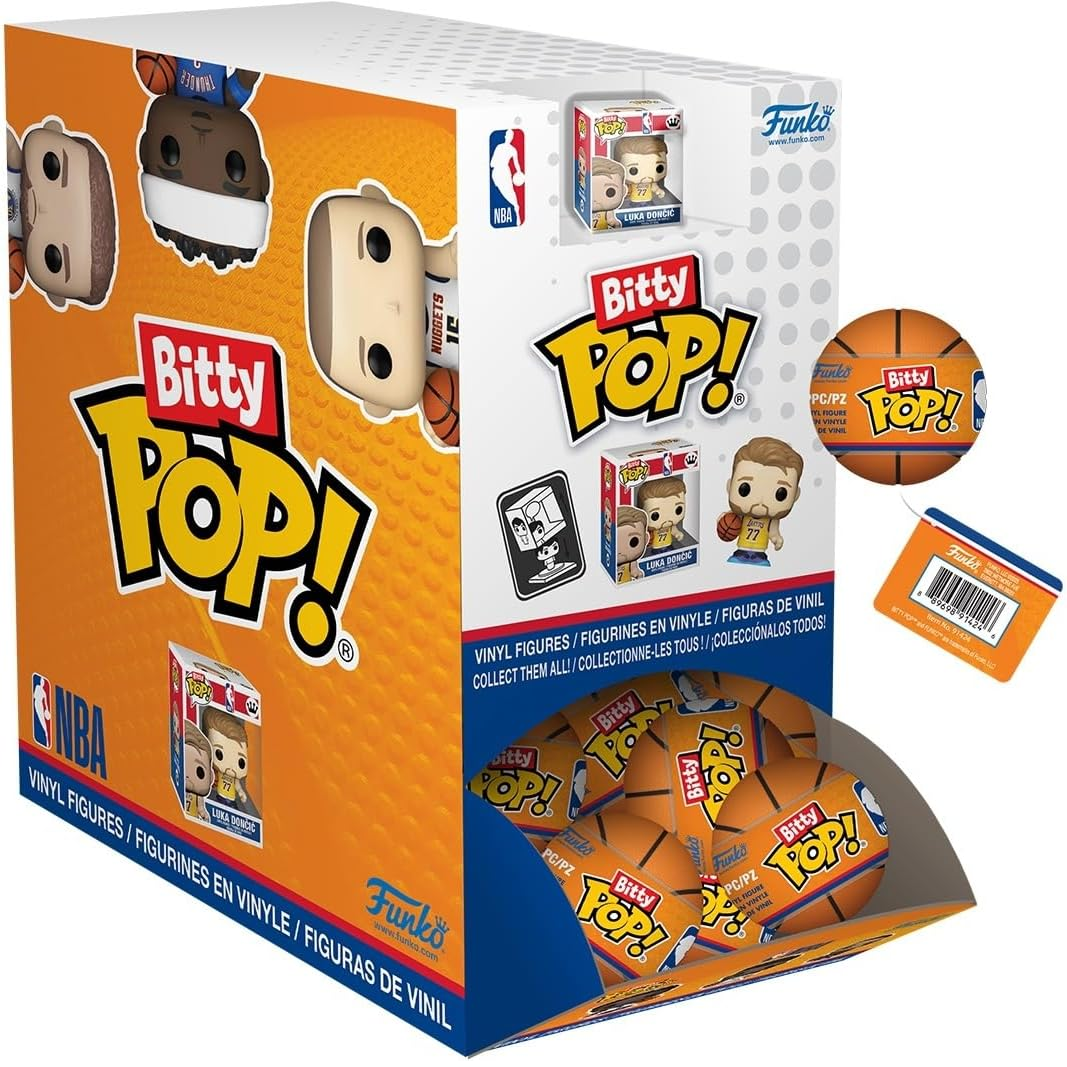 Funko Bitty Pop! NBA Mystery Basket Ball (1pz) Random Mini Vinyl Figure 2cm