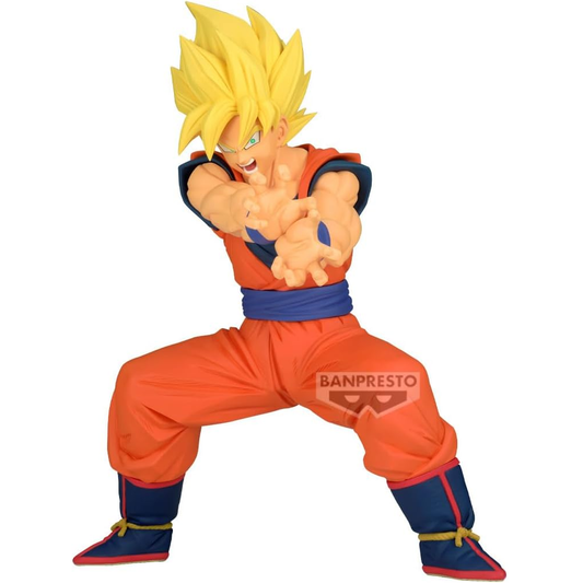 Banpresto Grandista Dragon Ball Z: Son Goku Super Saiyan Statua Da Collezione - Figure 26cm PVC