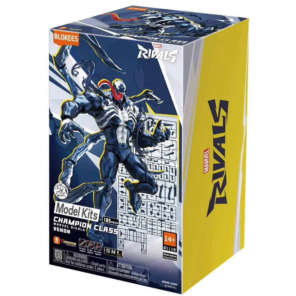 Blokees - Marvel Rivals: Model Kit - Champion Class 07 (Venom) Action Figure 81119