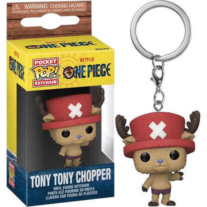 Funko Pocket Keychain Pop! Netflix One Piece: Tony Tony Chopper - Vinyl Figure 4cm