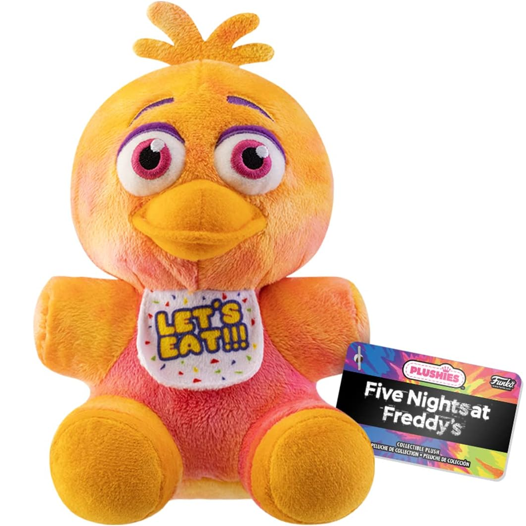 Funko Pop! Plush Five Nights At Freddy's: Chica TieDye Figure Peluche 18cm Da Collezione