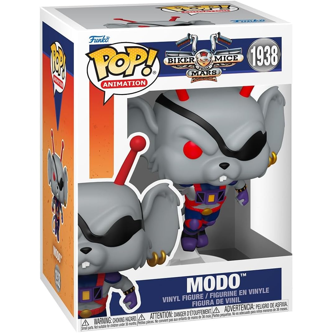 Funko Pop! Animation: Biker Mice From Mars (1938) Modo - Vinyl Figure 9cm