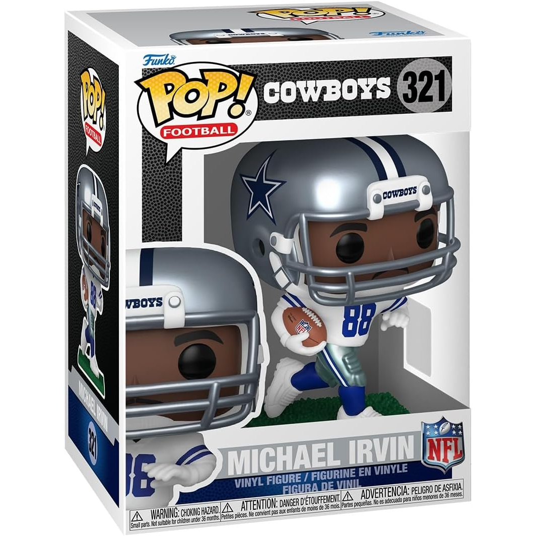 Funko Pop! Football Cowboys NFL (321) Michael Irvin - Vinyl Figure 9cm