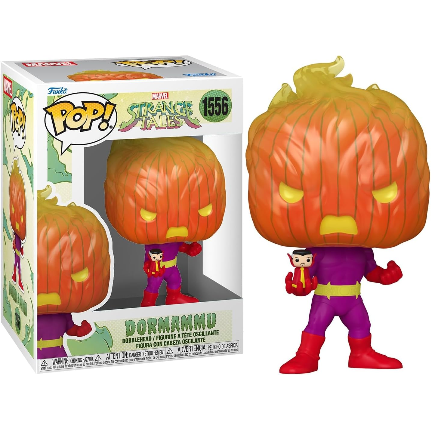Funko Pop! Marvel: Strange Tales (1556) Dormammu (Bobblehead) Vinyl Figure 9cm