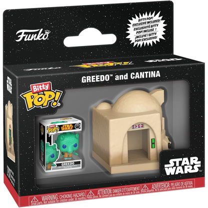 Funko Bitty Pop! Star Wars: Greedo And Cantina - Mini Figure 4 cm