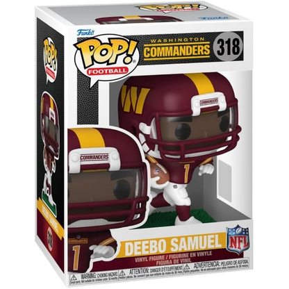 Funko Pop! Football Washington Commanders NFL (318) Deebo Samuel Figure 9cm