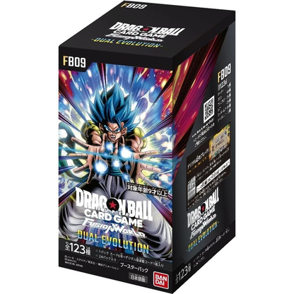 Dragon Ball Super Card Fusion World FB-09 JAP Box 24 Buste TCG Dual Evolution