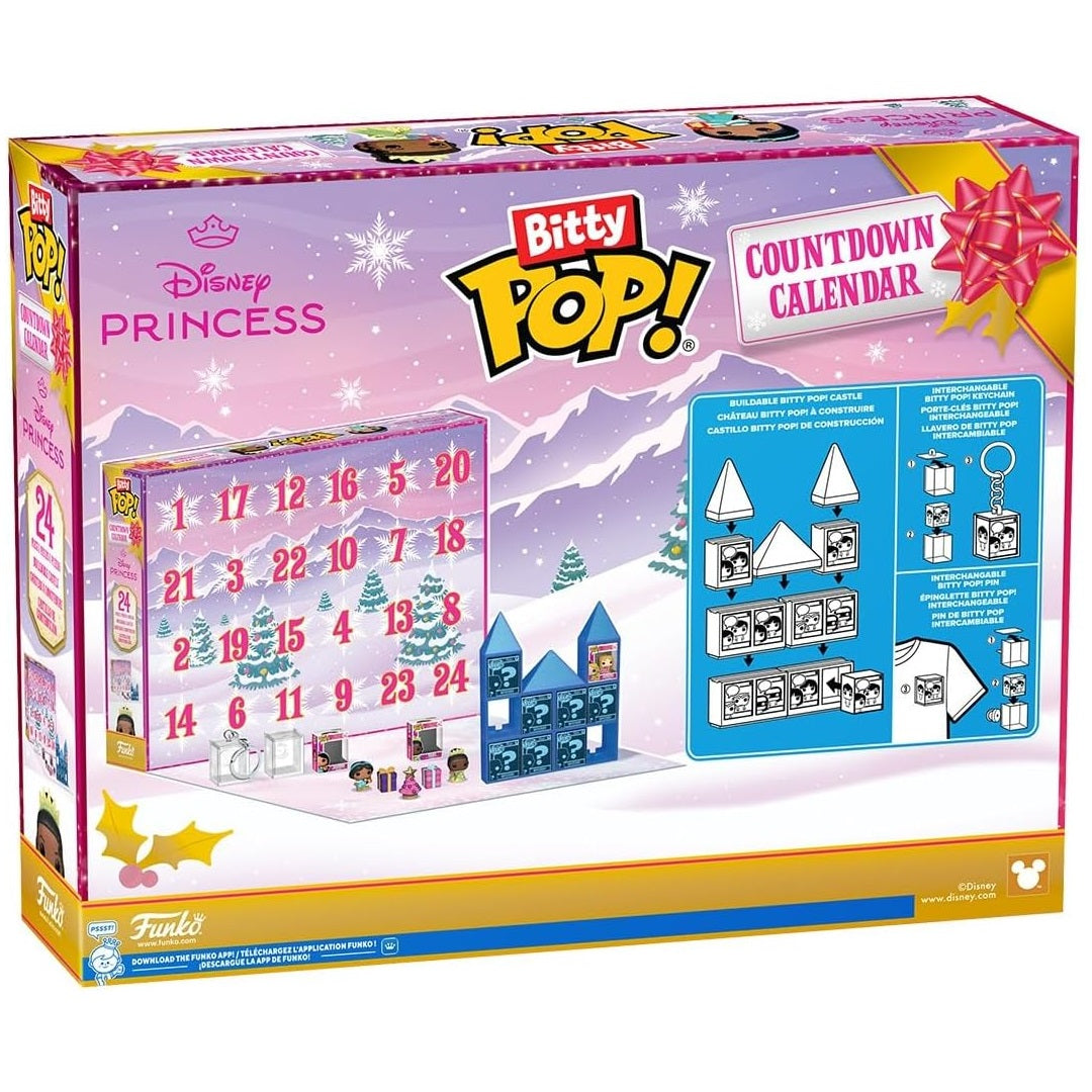 Funko Bitty Pop! Disney Princess - Countdown Calendario Dell'Avvento Mini Figure
