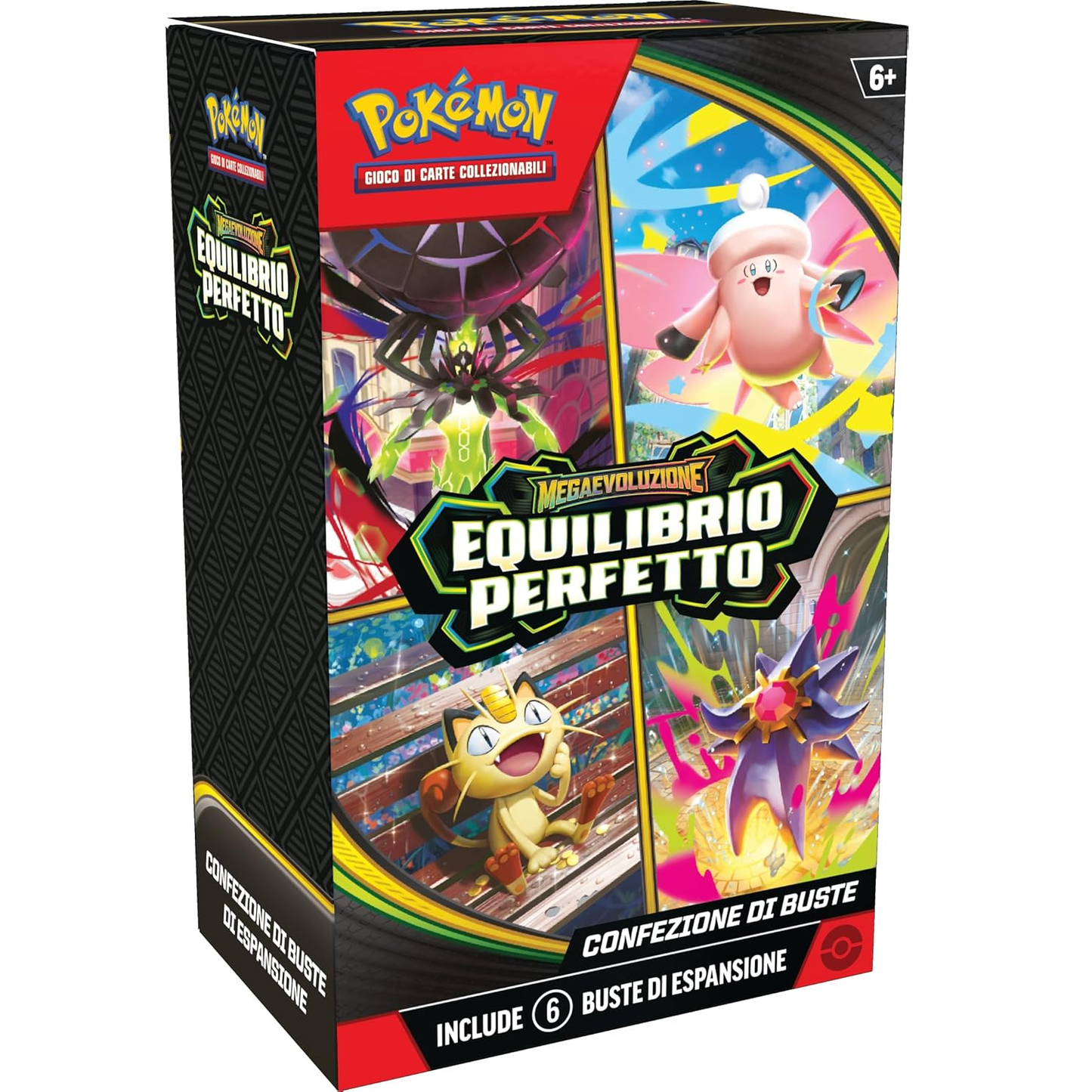 Pokémon GCC: Megaevoluzione Equilibrio Perfetto - Box 6 Busta Di Espansione