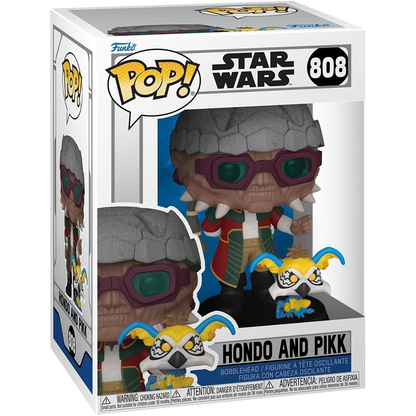 Funko Pop! Star Wars (808) Hondo And Pikk Bobblehead - Vinyl Figure 9cm