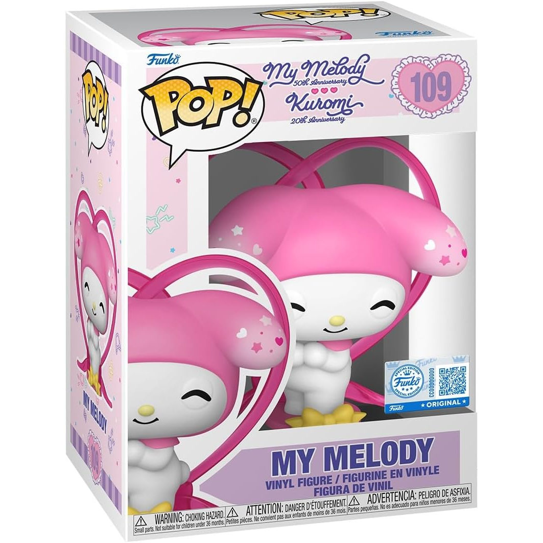 Funko Pop! My Melody & Kuromi (109) My Melody Special Edition - Vinyl Figure 9cm