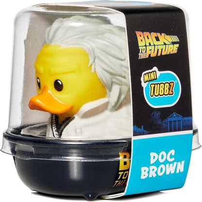 Tubbz Mini Back To The Future "Doc Brown" Paperella Vinyl Figure Collezione 5Cm Duck