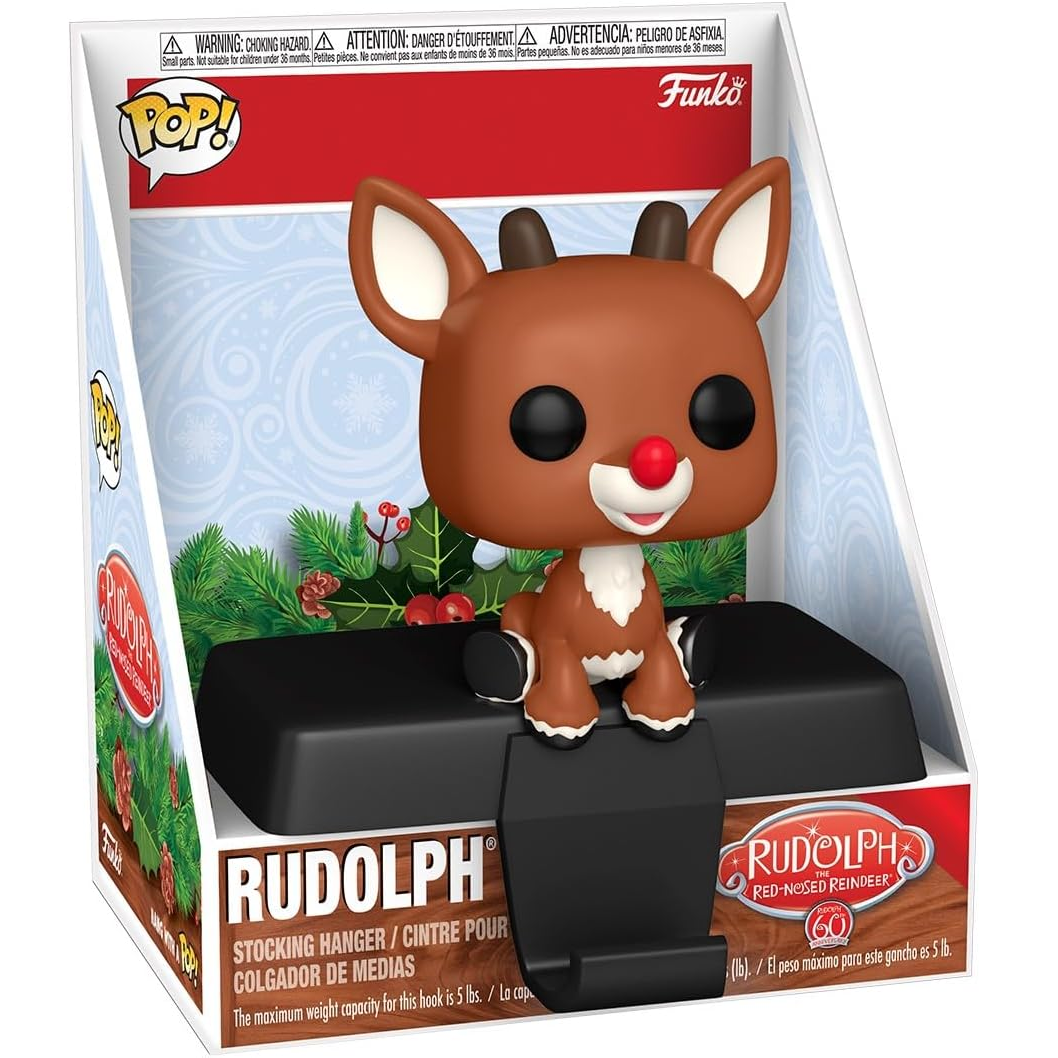 Funko Pop! Edge-Sitter: Rudolph The Red Nosed Reindeer - Vinyl Figure 9cm