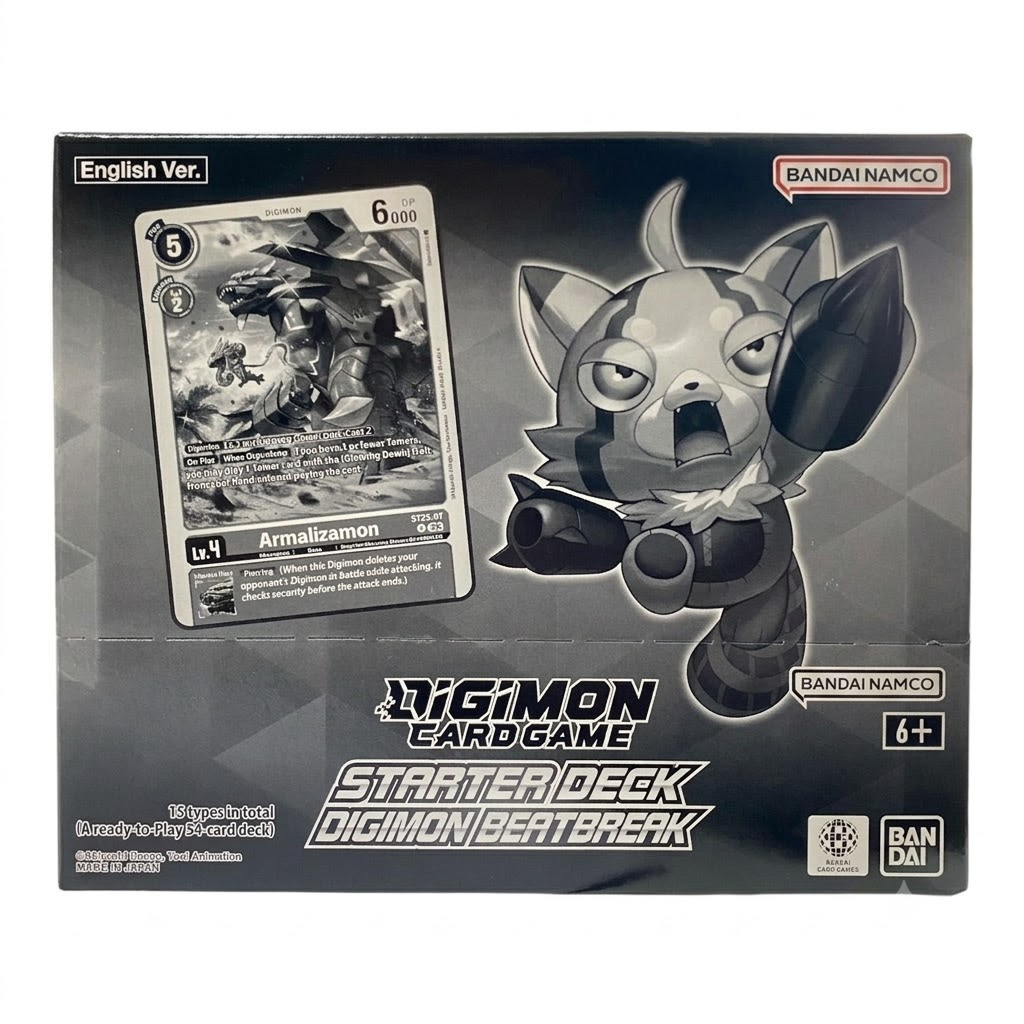 Bandai Digimon Card Game ST-23 Beatbreak Starter Deck Box Display 8 Mazzi Inglese