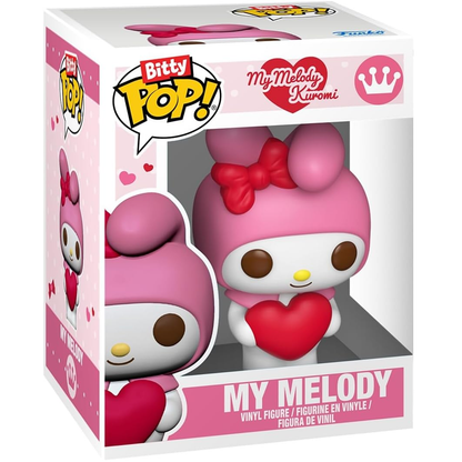 Funko Bitty Pop! Bouquet Hello Kitty - My Melody and Kuromi (3pz) San Valentino