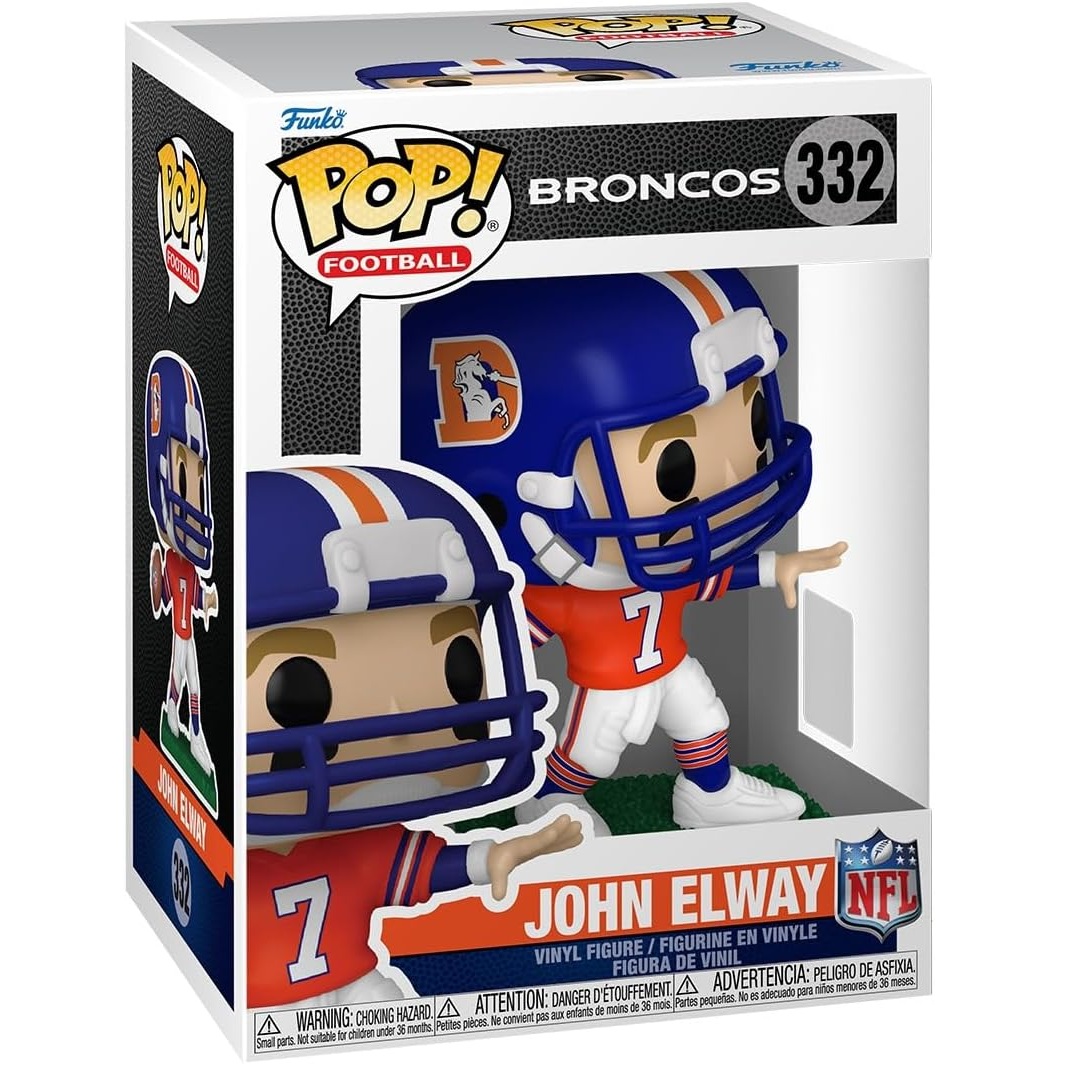 Funko Pop! Football NFL Broncos (332) John Elway - Vinyl Figure 9cm
