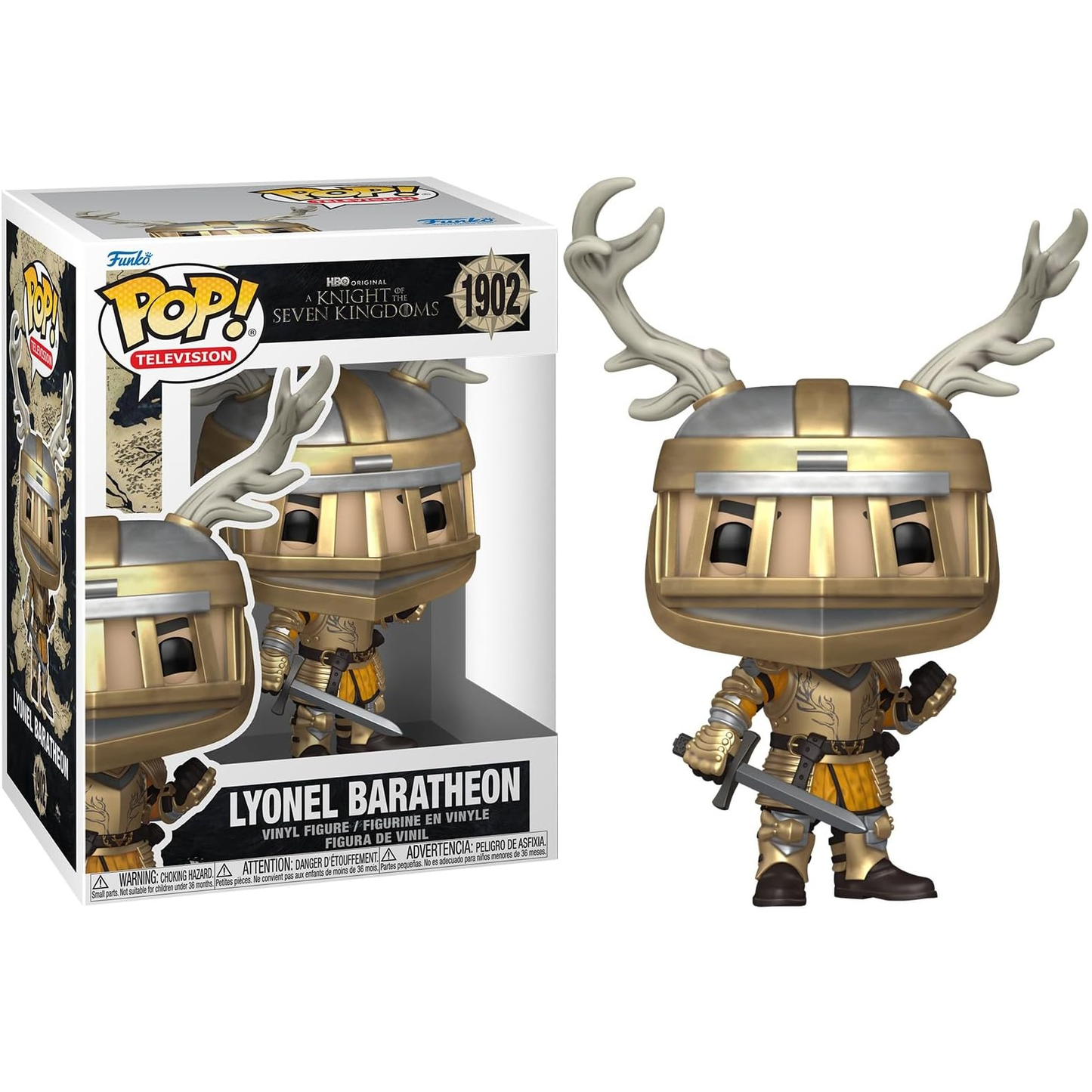 Funko Pop! Television: A Knight Of The Seven Kingdoms (1902) Lyonel Baratheon - Vinyl Figure 9cm
