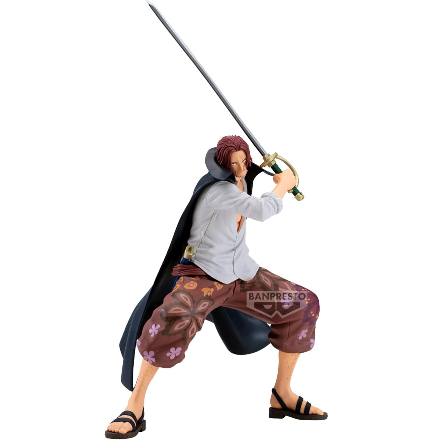 Banpresto Grandista One Piece: Figurland Shanks - Figure 22cm PVC Da Collezione