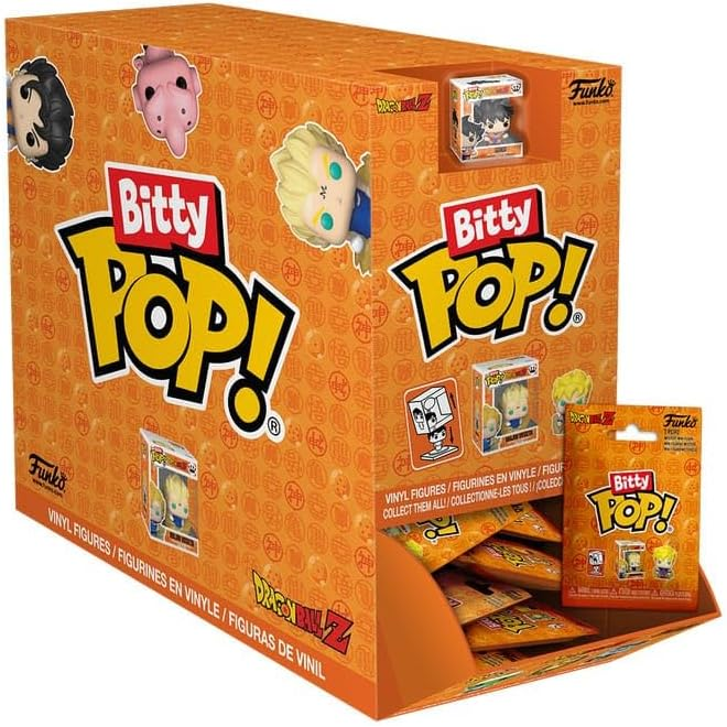 Funko Bitty Pop! Display Dragonball Z Mystery (32 Pezzi) Random Mini Vinyl Figure 2cm