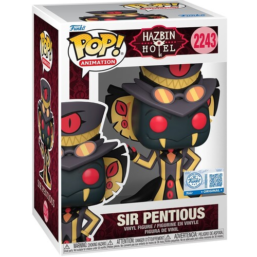 Funko Pop! Animation Hazbin Hotel (2243) Sir Pentious Special Edition Figure 9cm