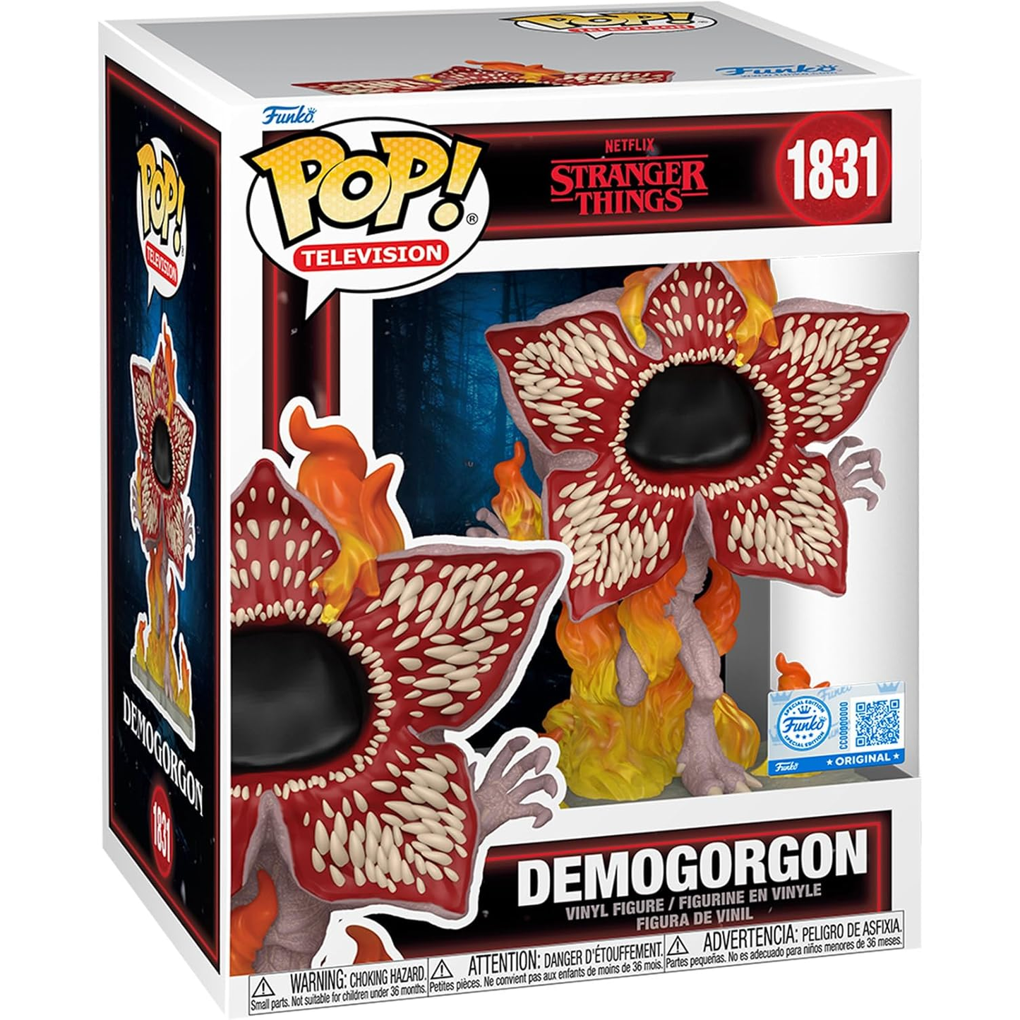 Funko Pop! Television Stranger Things - (1831) Demogorgon Special Edition 15Cm