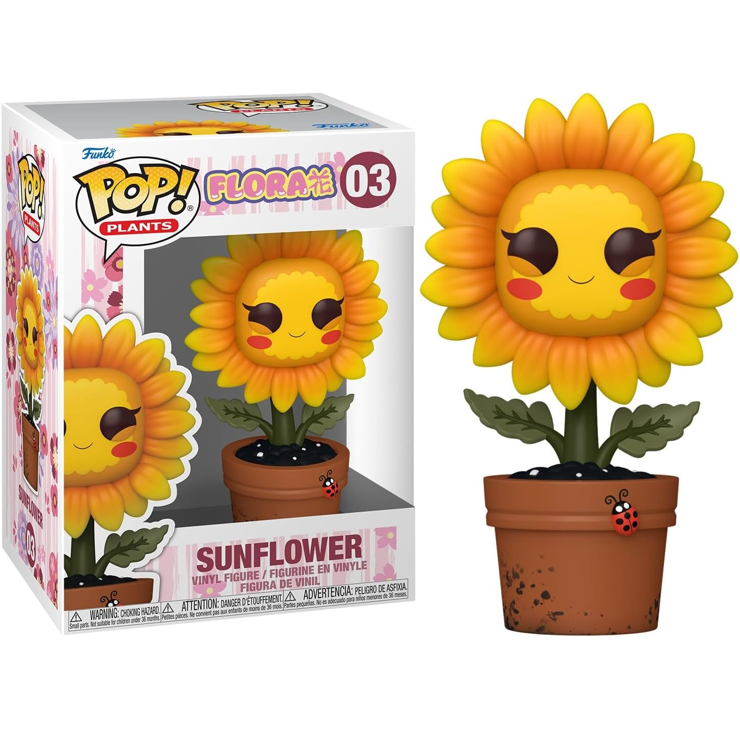 Funko Pop! Plants Flora - (03) Sunflower (Girasoli) Figure Fiori 9cm