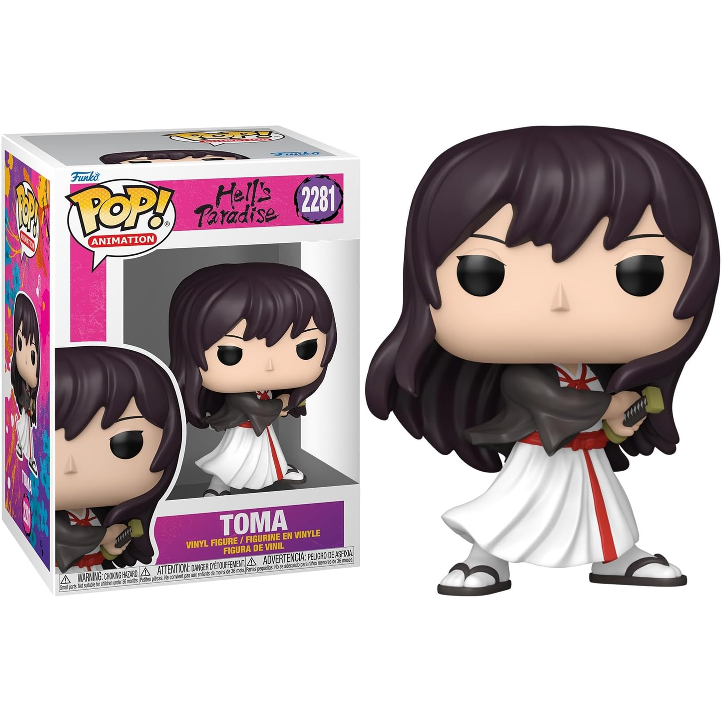 Funko Pop! Animation: Hell's Paradise (2281) Toma - Vinyl Figure 9cm