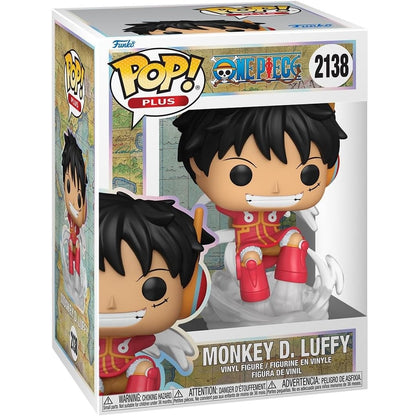 Funko Pop! Plus One Piece (2138) Monkey D. Luffy (Egghead Arc) - Vinyl Figure 9cm