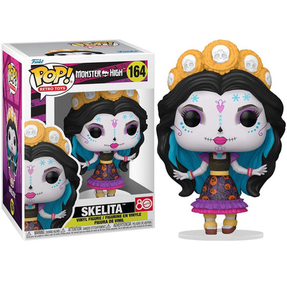 Funko Pop! Retro Toys Monster High (164) Skelita 80 Mattel - Vinyl Figure 9cm