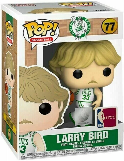 Funko Pop! Basketball: NBA Boston Celtics (77) Larry Bird - Vinyl Figure 9cm